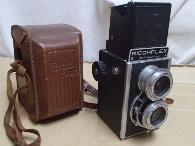 !〇二眼レフ RICOHFLEX Holiday レコーフレックス ホリデー 1:3.5/8cm RIKEN カメラ レトロ