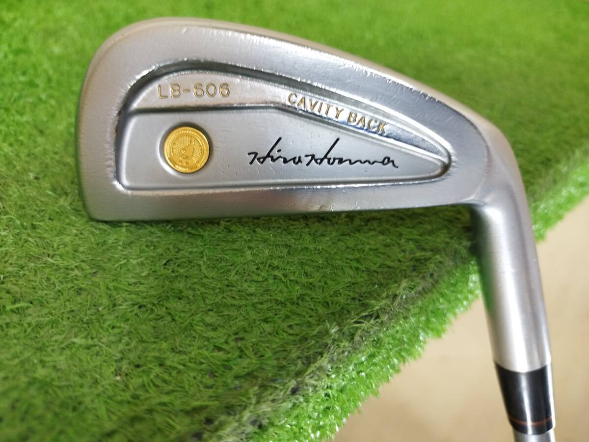 【アイアン単品】HONMA ホンマ LB-606 CAVITY BACK 金モグラ 3番アイアン 純正カーボンシャフト フレックスR-1 2つ星