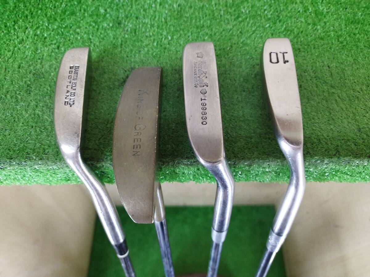 【希少・ビンテージパター4本セット】CRAIGTON GOLF/KING OF GREEN/Kenneth Smith/Kenneth Smith PUTTER