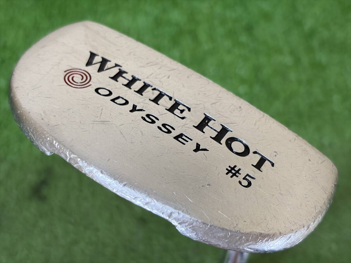 【名器/初代モデル/】ODYSSEY　WHITE　HOT　#5　オデッセイ　ホワイトホット　5番　パター　32インチ