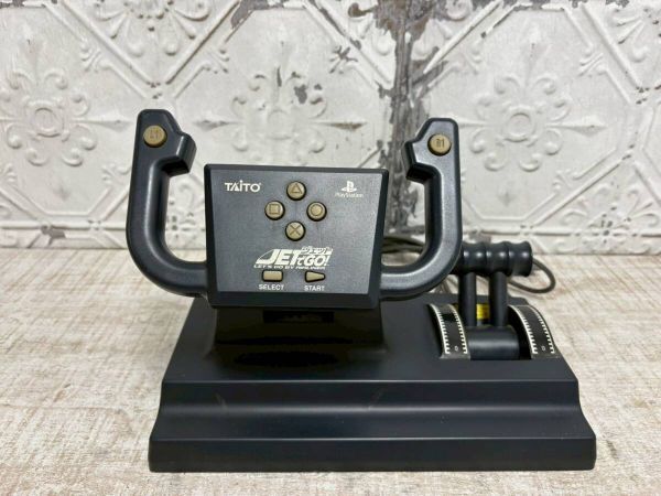 ★a-159　プレイステーション専用 /JETでGO！コントローラ/動作未確認/TAITO/タイトー/プレステ