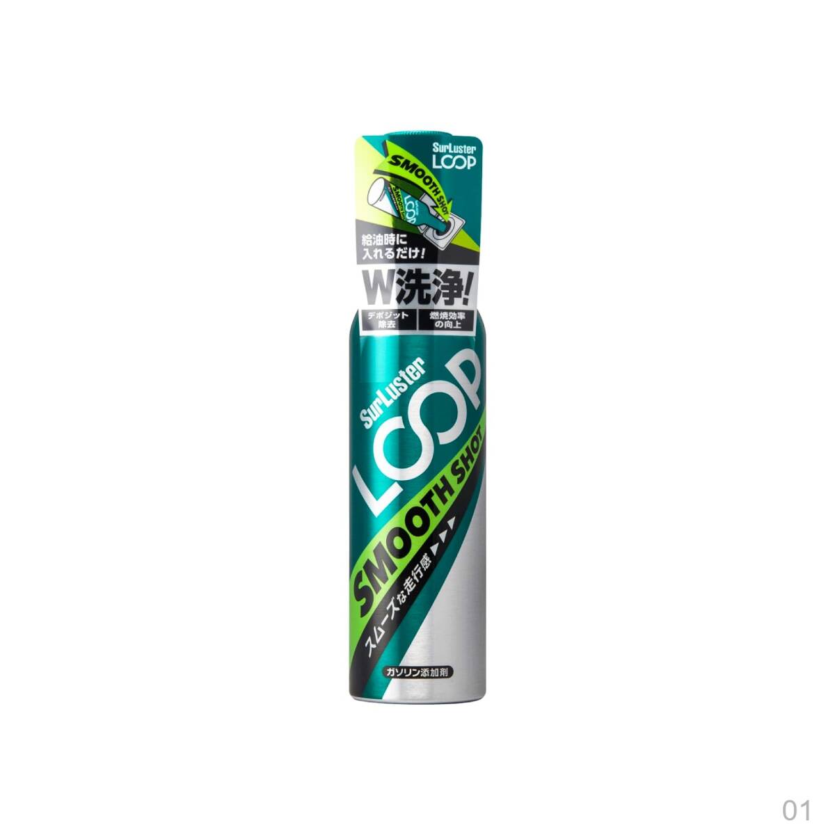 【新品】ループ SurLuster(シュアラスター) 240ml スムースショット ガソリン車 ガソリン添加剤 4サイクル 洗浄系燃料添加剤 燃費改善 12