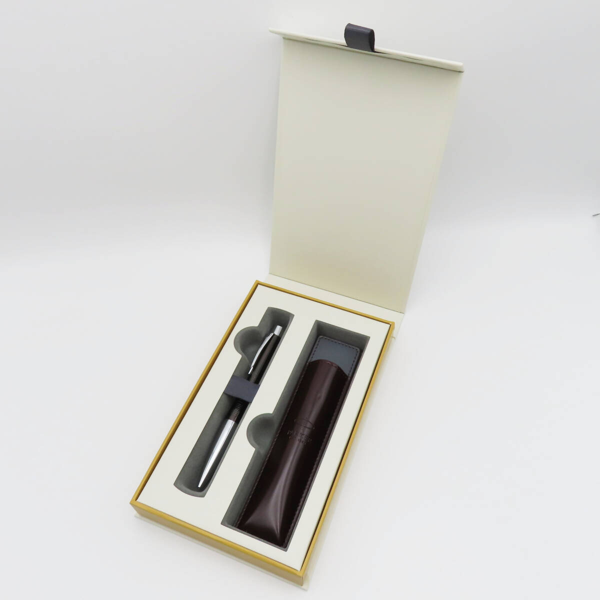 K10 PARKER パーカー アーバンプレミアム エボニー メタル ツイストボールペン シルバー/ブラック 筆記確認済