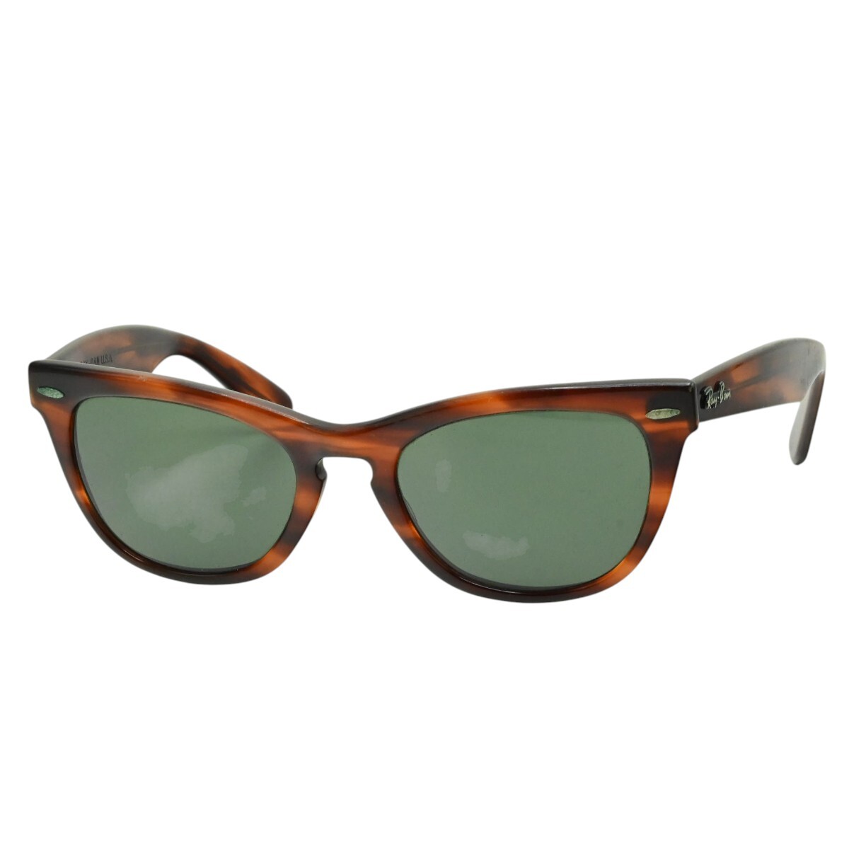 希少 RAY-BAN LARAMIE B&L USA製 レイバン ララミー ボシュロム セルフレーム サングラス ブラウン K2512-k084