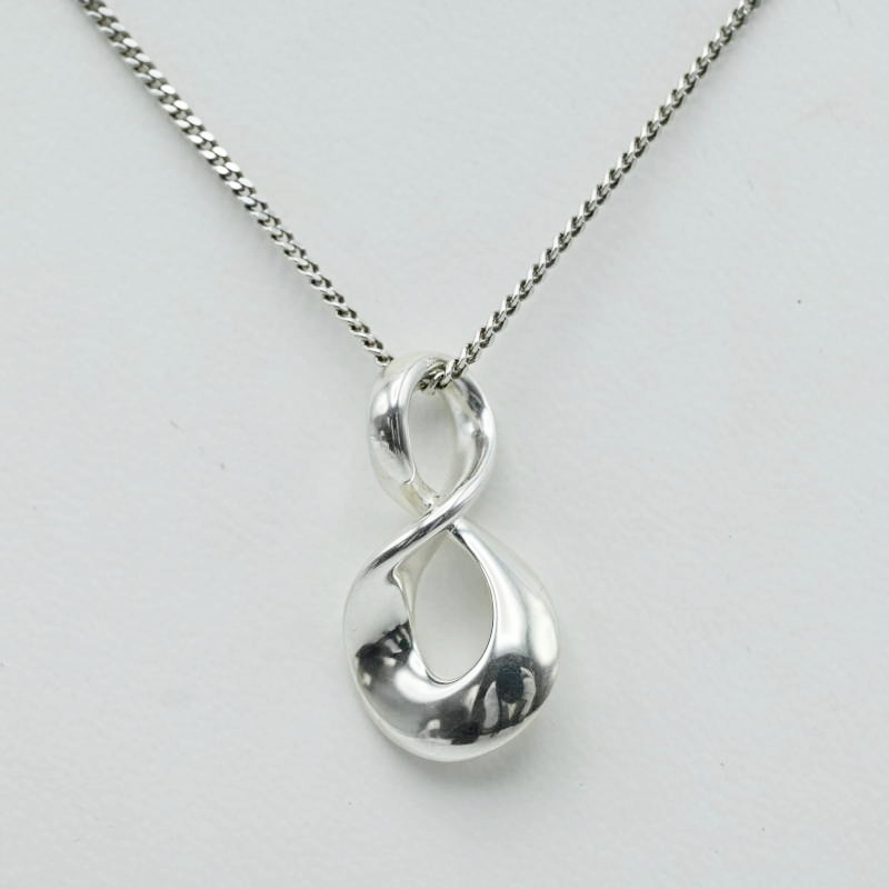 M04-k038 GEORG JENSEN ジョージジェンセン インフィニティ SV925 ネックレス シルバー