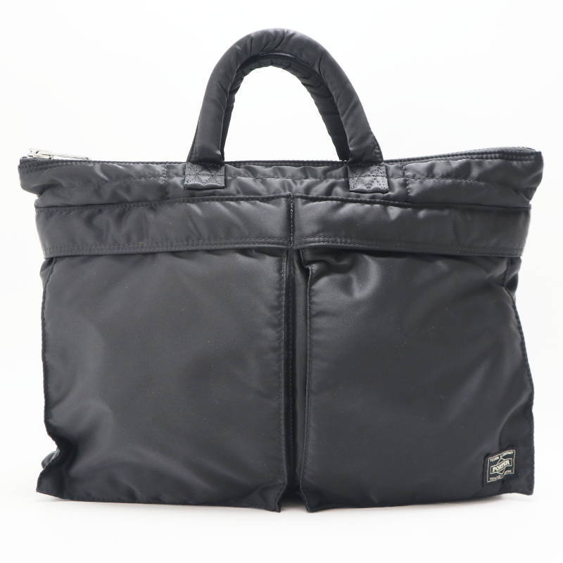 S06-k086 美品 PORTER ポーター 吉田カバン タンカー ナイロン ブリーフケース ビジネスバッグ ブラック
