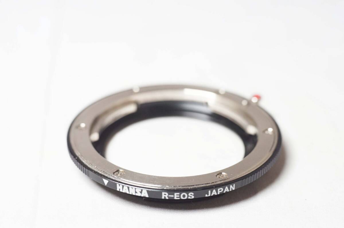 HANSA LR-EOS マウントアダプター ハンザ ライカR キャノンEOS 宮本製作所