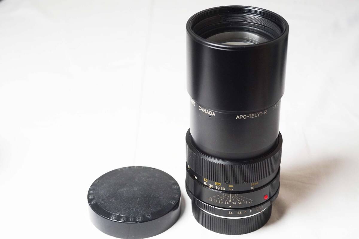 Leica APO-TELYT-R 180mm f3.4 3CAM ライカ 一眼レフ R アポテリート ライカフレックス 少々難あり