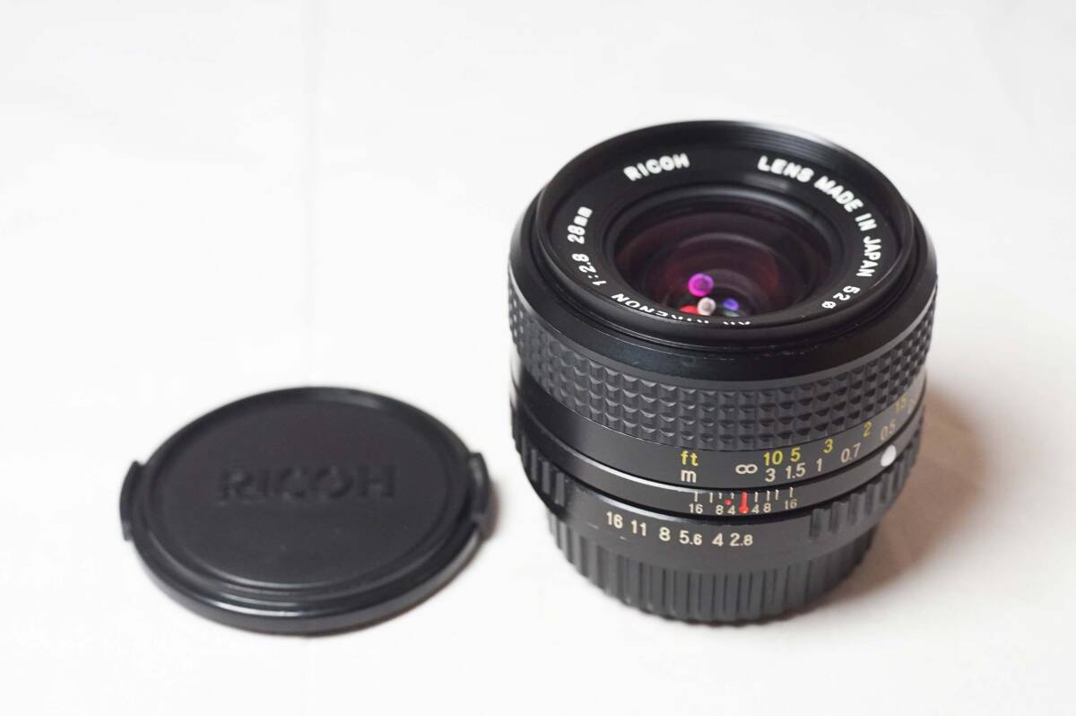RICOH XR RIKENON 28mm f2.8 リコー リケノン ペンタックスKマウント
