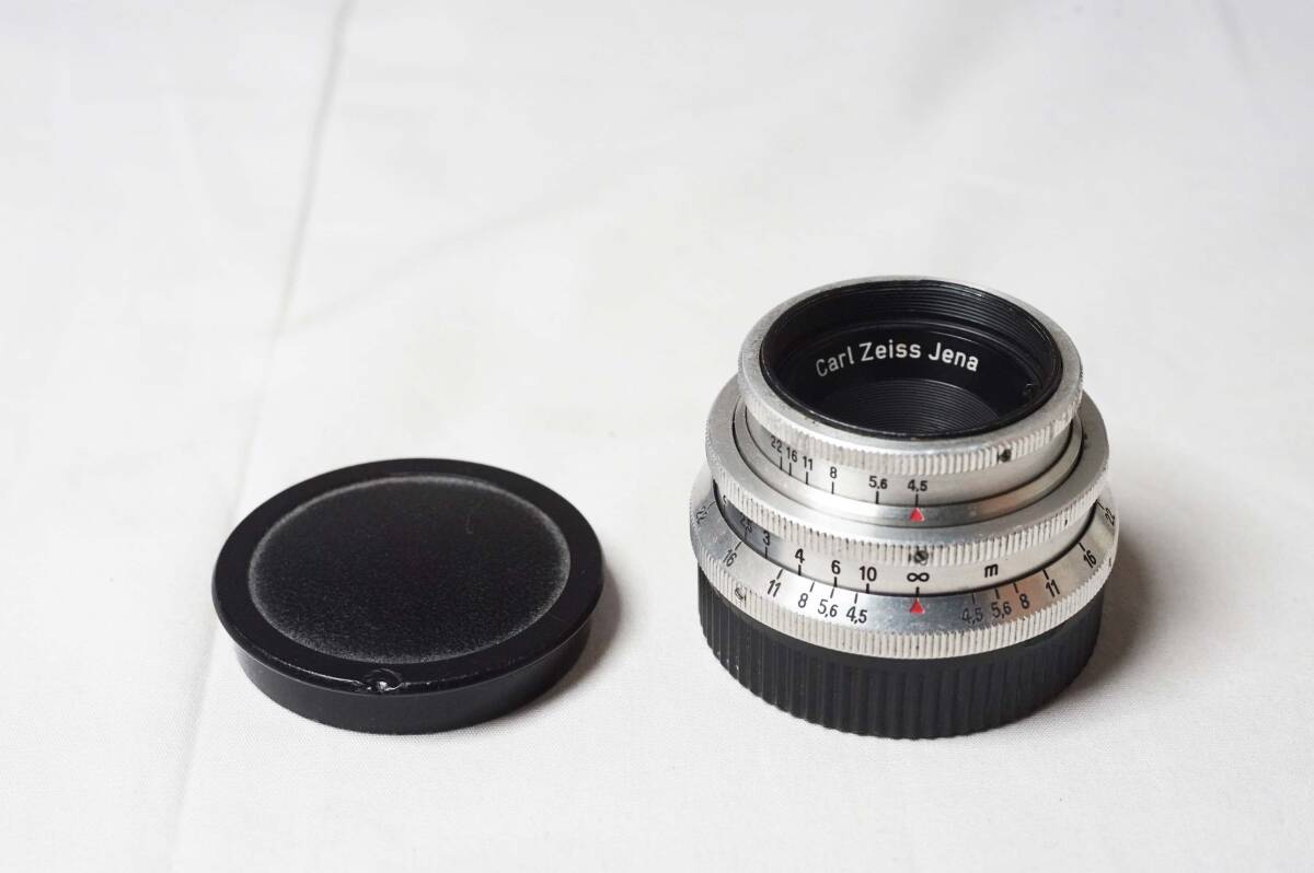 Carl Zeiss Jena Tessar T 40cm f4.5 シルバー M42 カールツアイスイエナ テッサー