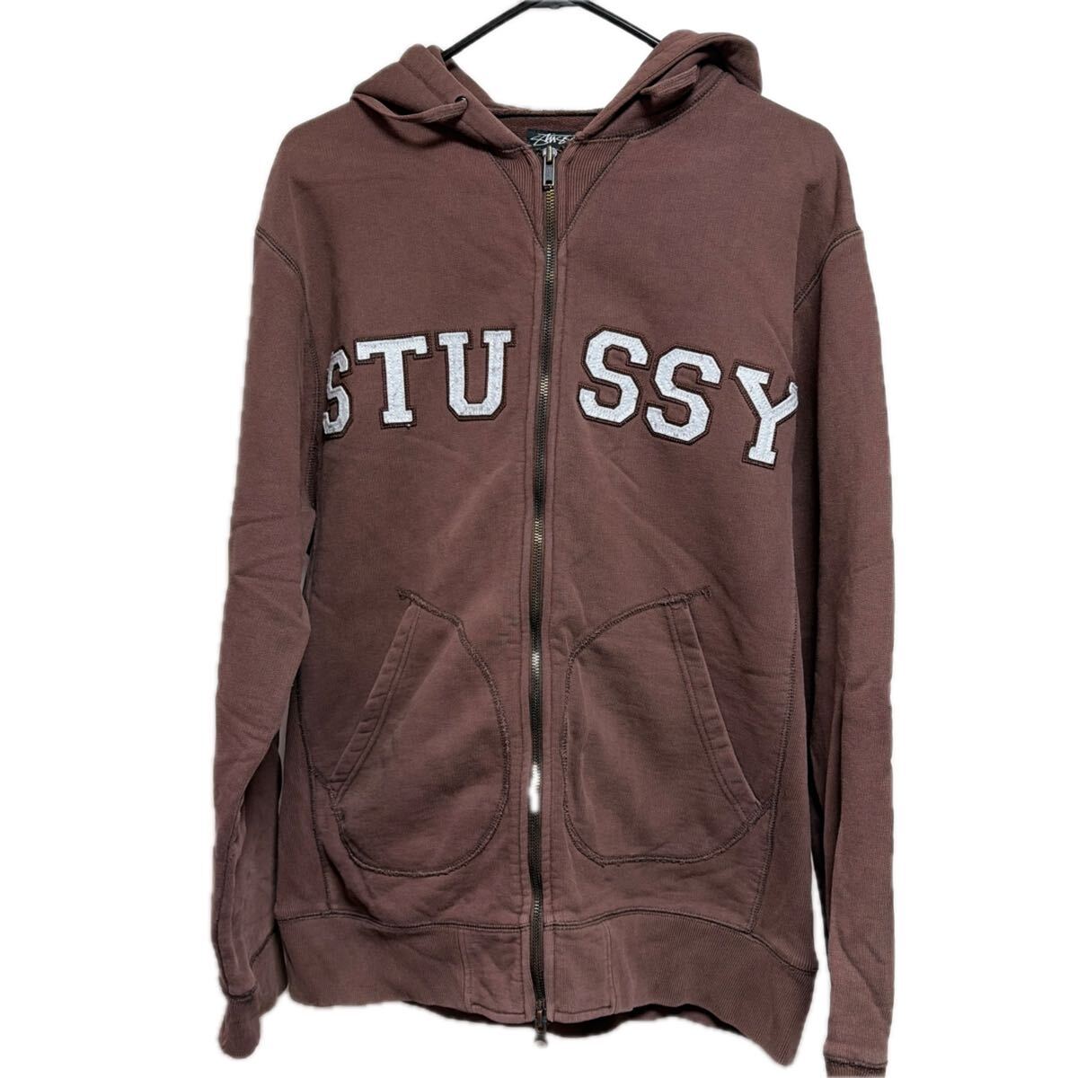 STUSSY ステューシー　ジップパーカー　古着