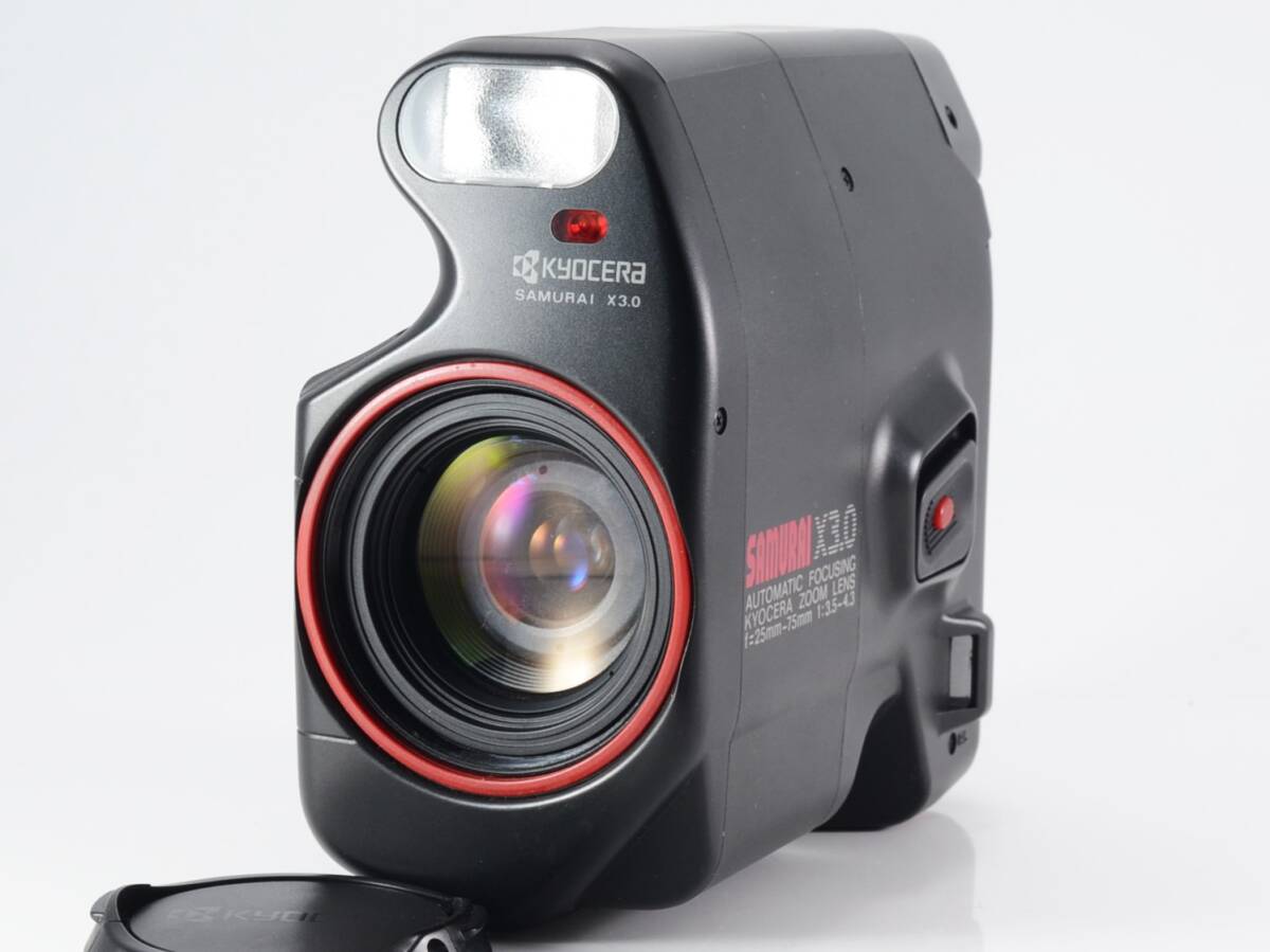 [良品] KYOCERA（京セラ）SAMURAI X3.0 / 25-75mm F3.5-4.3 説明書（61295）