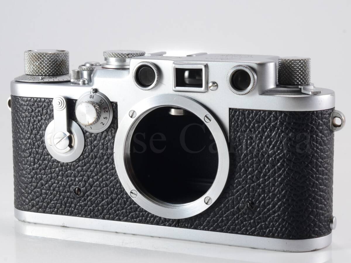 [良品] Leica（ライカ）IIIf ボディ レッドダイヤル セルフ付 オーバーホール済 [保証]（60762）