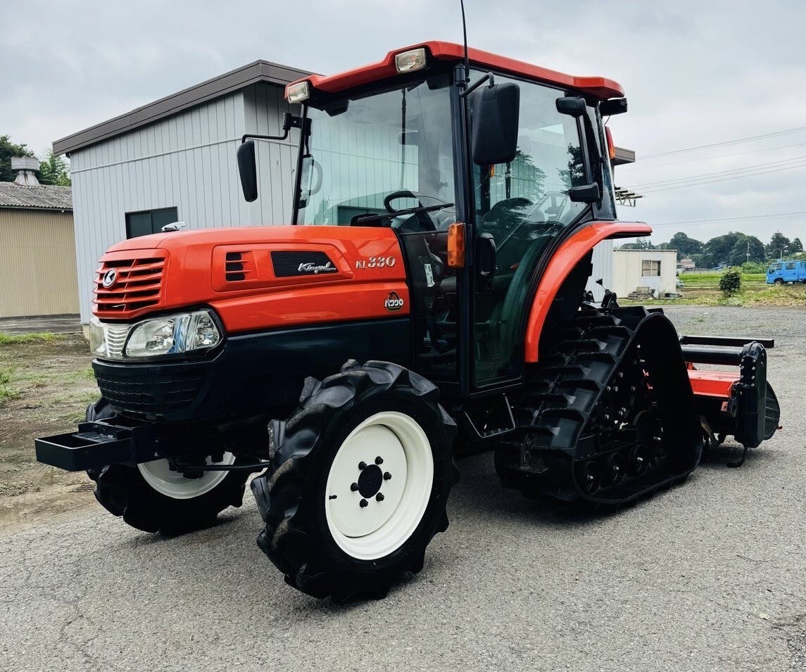 クボタトラクター★KL330★2WD4WD★33馬力★811時間★エアコン完備のキャビン★パワークロ