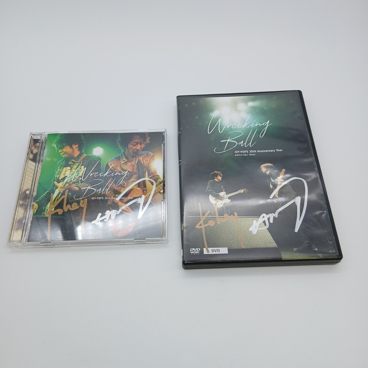 【Q-1432】 CD DVD Wrecking Ball J-POPS 35th Anniversary Tour サイン入り 