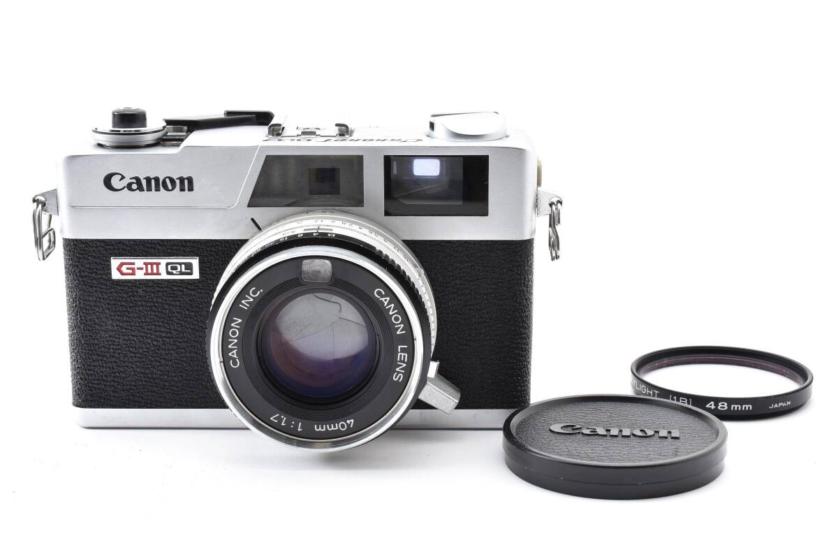 CANON CANONET QL17 G-III QL フィルムカメラ キャノン #3790