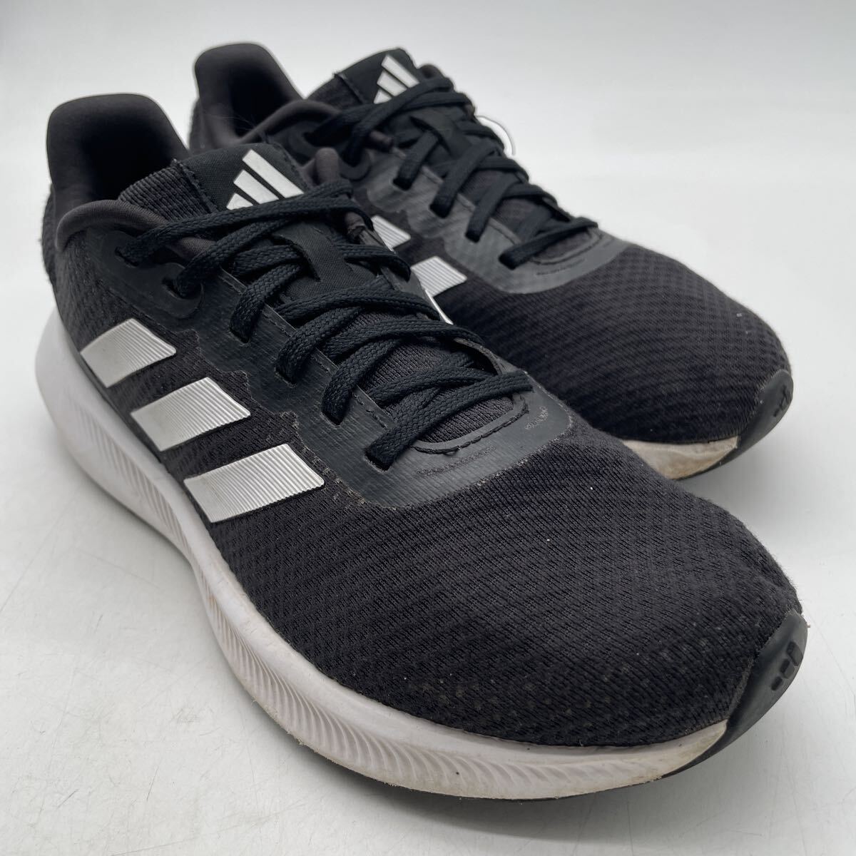 M73 FK-260701-842 adidas アディダス RUNFALCON 3 ランファルコン3 ランニングシューズ カジュアルスニーカー ブラック メンズ 24.5cm