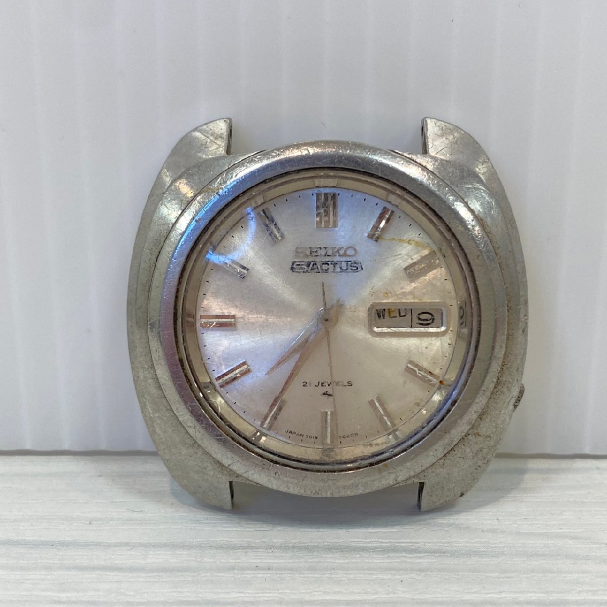 【塩】ジャンク品 SEIKO セイコー 5ACTUS 7019-7010 ケースのみ メンズ 自動巻き 腕時計 不動 【24529SK】G22
