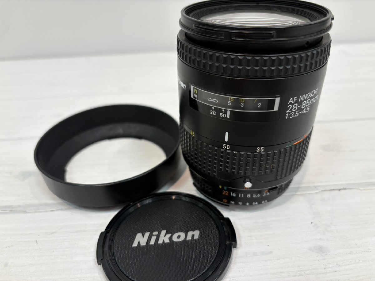 【塩】Nikon AF NIKKOR 28-85mm f=3.5-4.5 一眼レフ カメラ AF 動作未確認 【24658TY】G26
