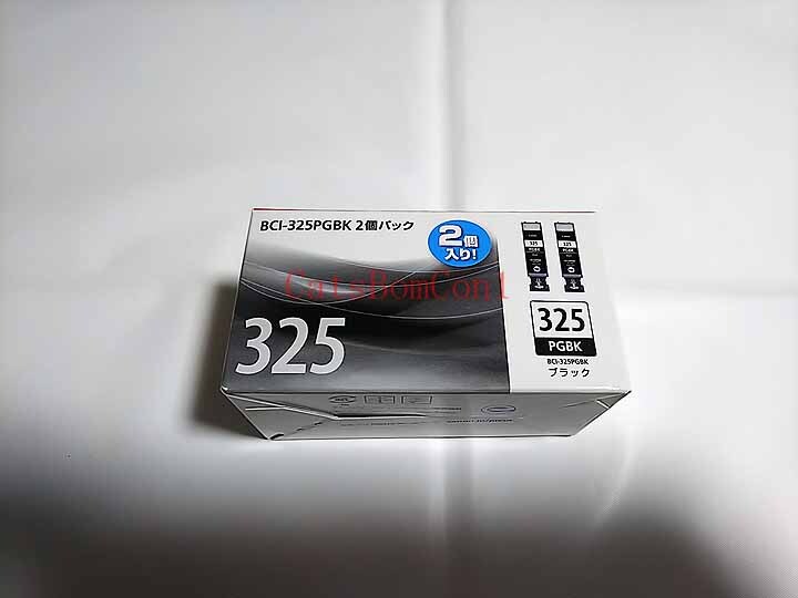 純正 インク Canon BCI-325 2個パック ブラック 202202期限 [未開封] PGBK インクカートリッジ