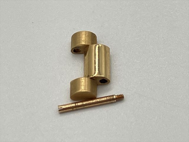 V 送料無料 ROLEX ロレックス 純正コマ 18K 1コマ 10ｍｍ用 レディース 腕時計 ベルト コマ　
