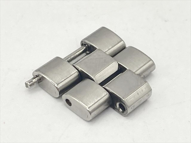 16 送料無料 ダークホイヤー 純正コマ ２コマ シルバーカラー 幅約14mm 腕時計 パーツ 