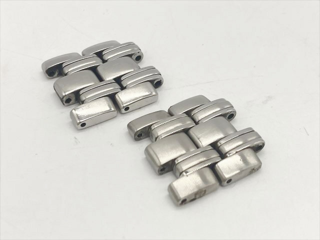 20 送料無料 オメガ シーマスター 純正コマ 4コマ 21ｍｍ メンズ 腕時計 ベルト コマ　