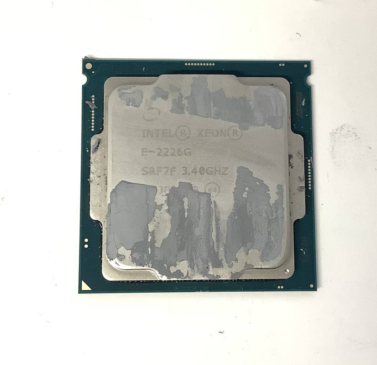 K8063031 INTEL XEON E-2226G 3.40GHZ CPU 1点【中古動作品】080727