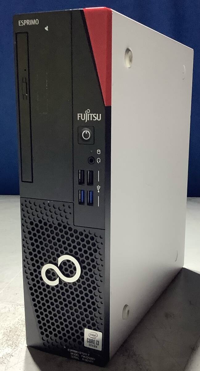 K80703301 FUJITSU ESPRIMO D7010/F 1点 (元々 intel CORE i3 10TH GEN 搭載)【通電OK、複数出品】