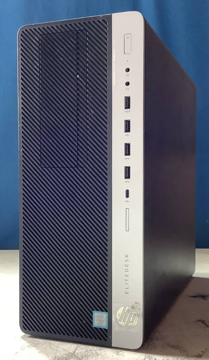 K80714301 HP EliteDesk 800 G4 TWR 1点 (元々 intel Core i7 vPro 8th Gen 搭載)【通電OK、複数出品】