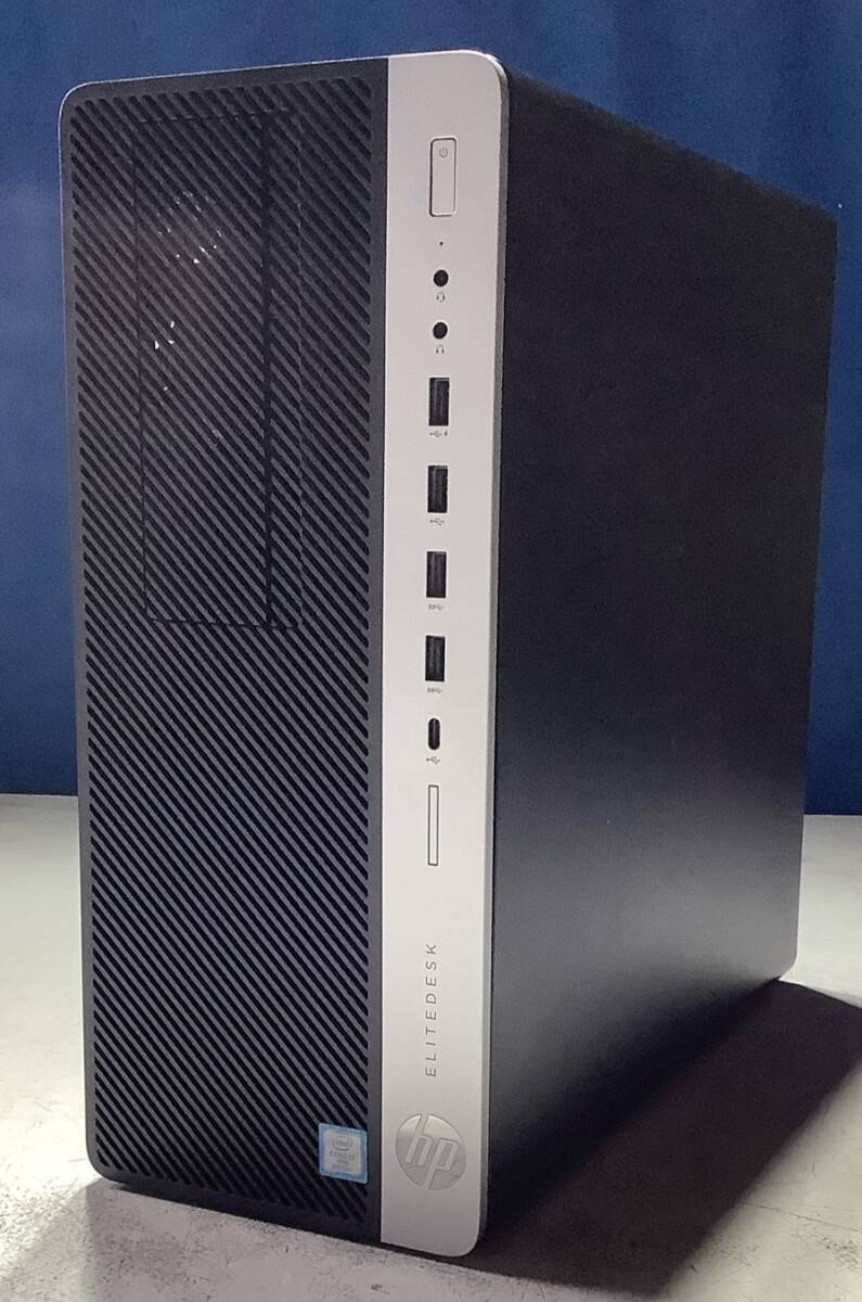 K80707313 HP EliteDesk 800 G5 TWR 1点 (元々 intel CORE i7 vPro 9th Gen 搭載)【通電OK、複数出品】