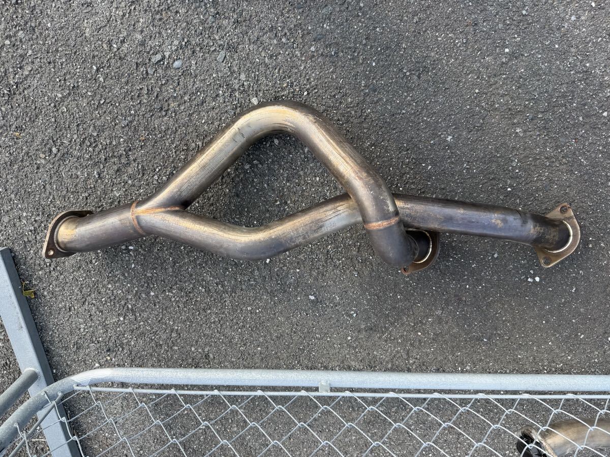 希少 レイマックス フロントパイプ 60×2 等長パイプ ステンレス RB26 BNR32 BCNR33 BNR34 スカイライン GT-R GTR ステージア260RS REIMAX