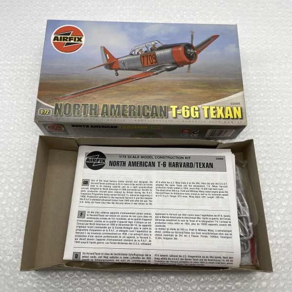 51【未組み立て】プラモデル 模型 AIR FIX NORTH AMERICAN ノースアメリカン T-6G