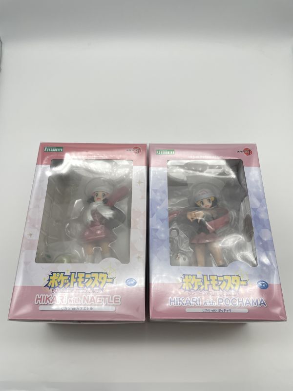 51【新品】 ヒカル with ポッチャマ ナエトル フィギュア コトブキヤ 1/8 まとめ ポケモン
