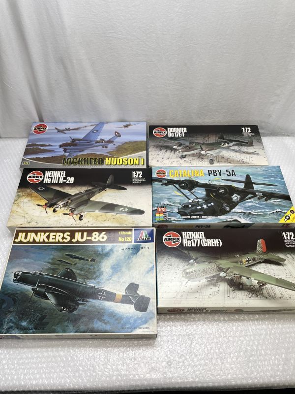 51【未チェック/ジャンク品】 AIRFIX 他 プラモデル まとめ 戦闘機