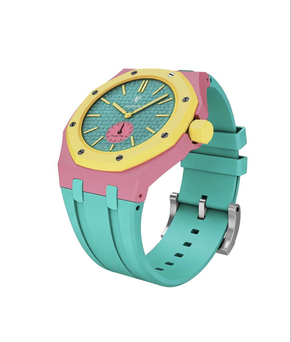 AP×Swatch Royal Pop 対応陶瓷リンクベルト T3