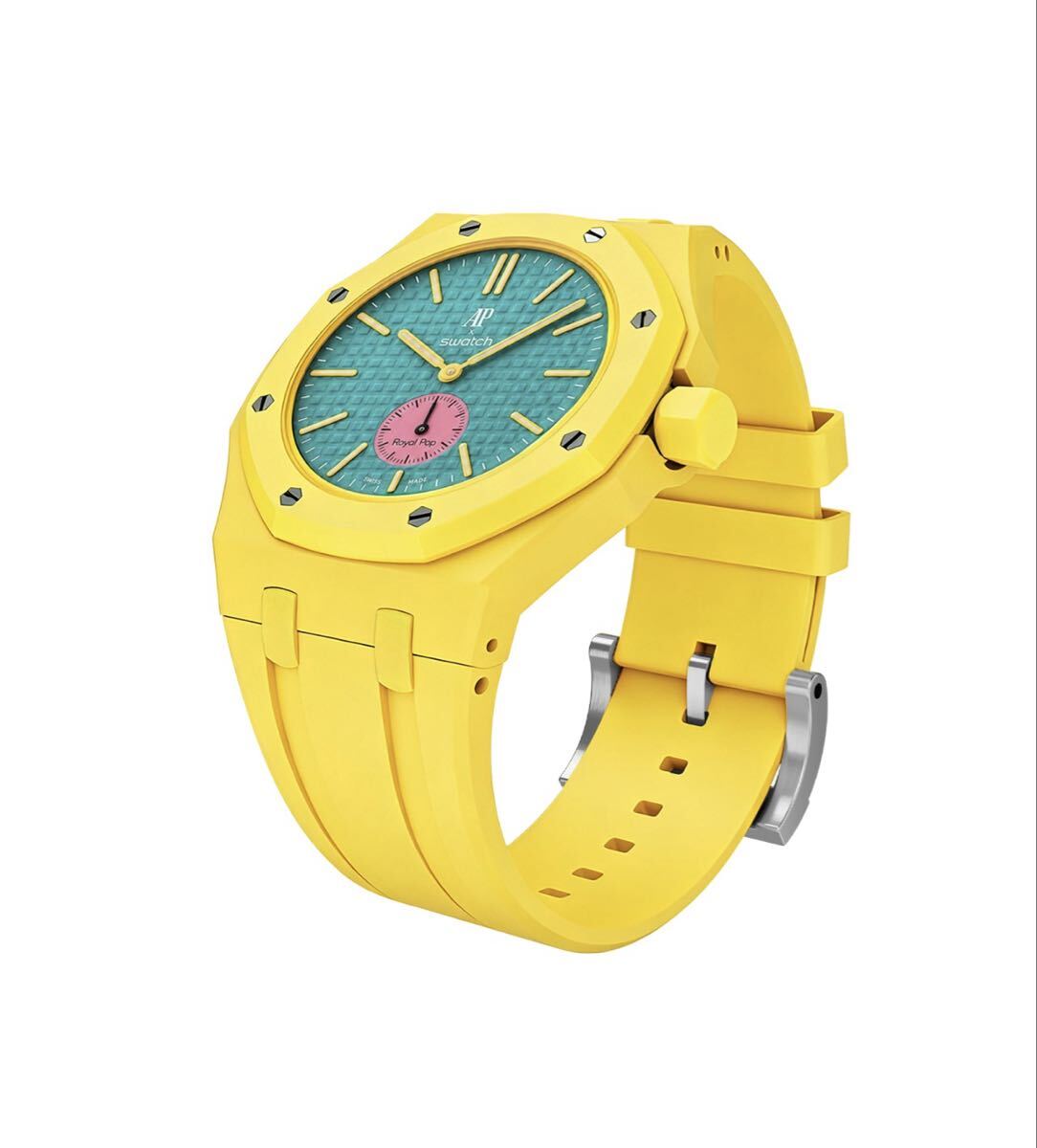 AP×Swatch Royal Pop 対応陶瓷リンクベルト T11