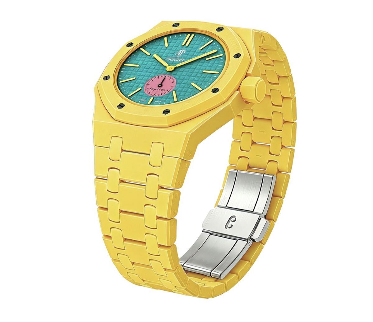 AP×Swatch Royal Pop 対応陶瓷リンクベルト TP14