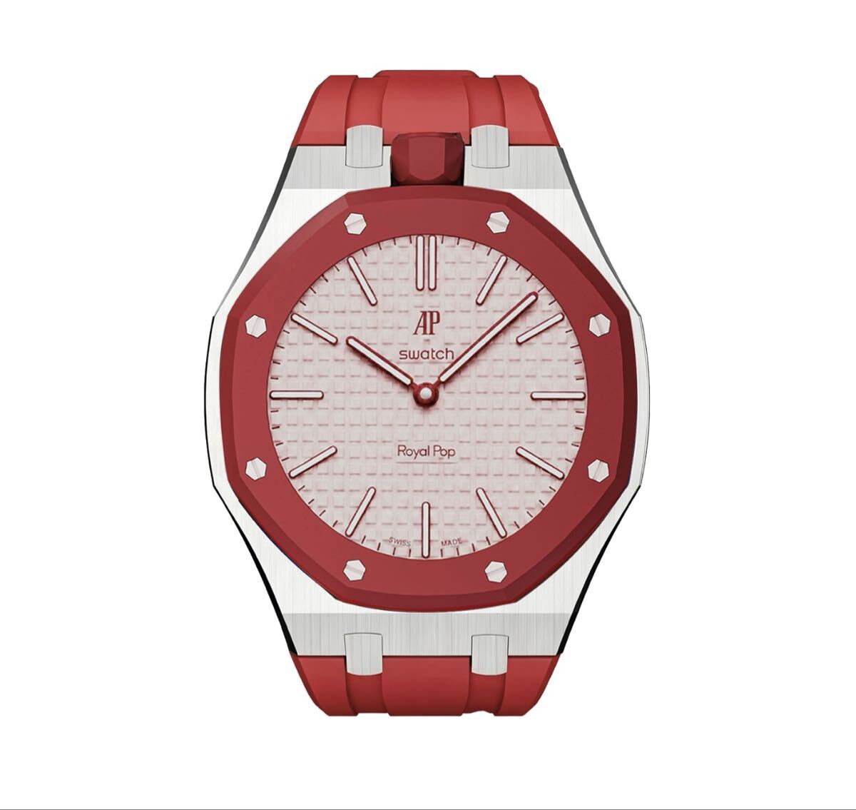 AP×Swatch Royal Pop 対応 ステンレス製　カスタムS4