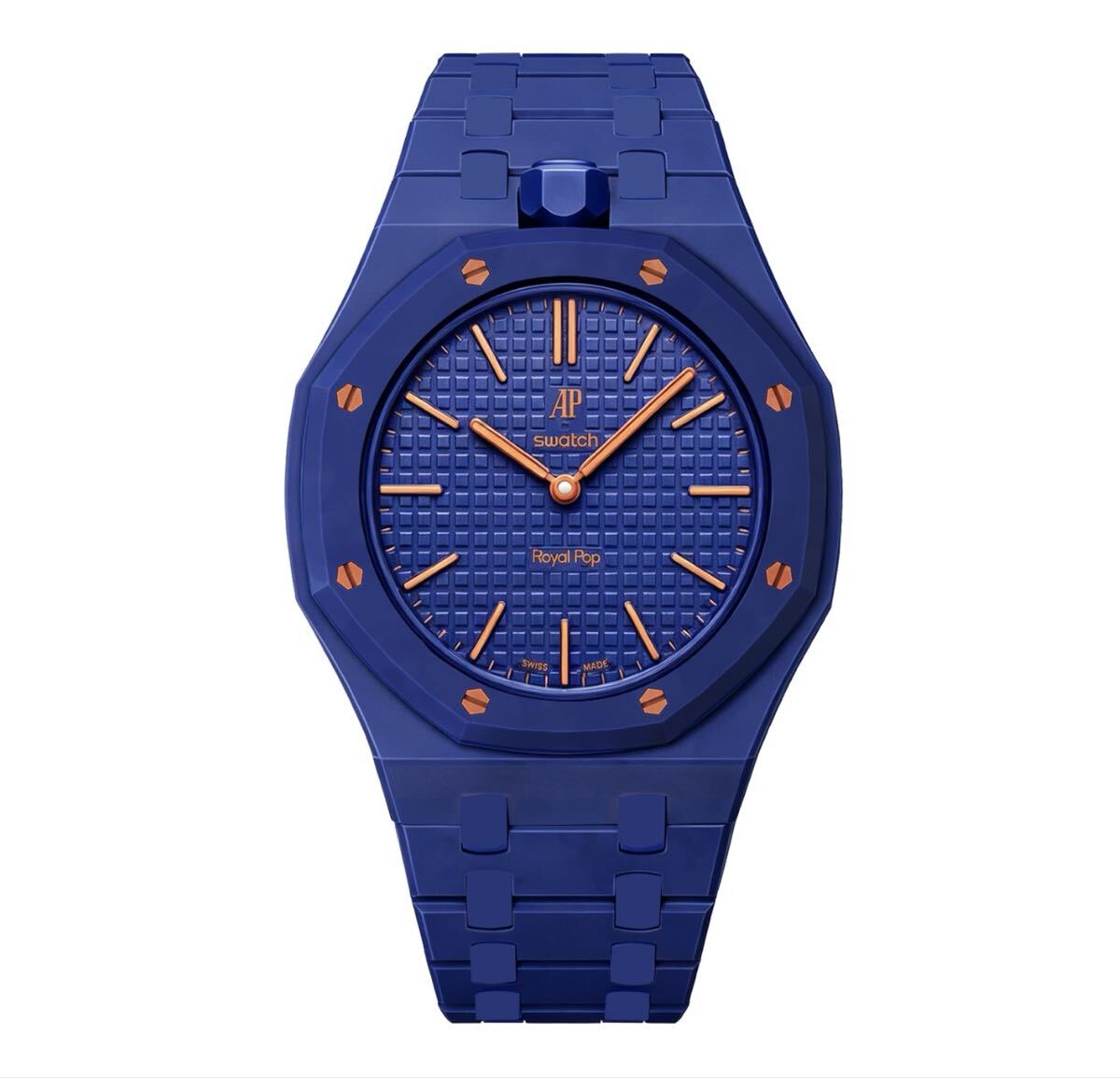 AP×Swatch Royal Pop 対応陶瓷リンクベルト TP8