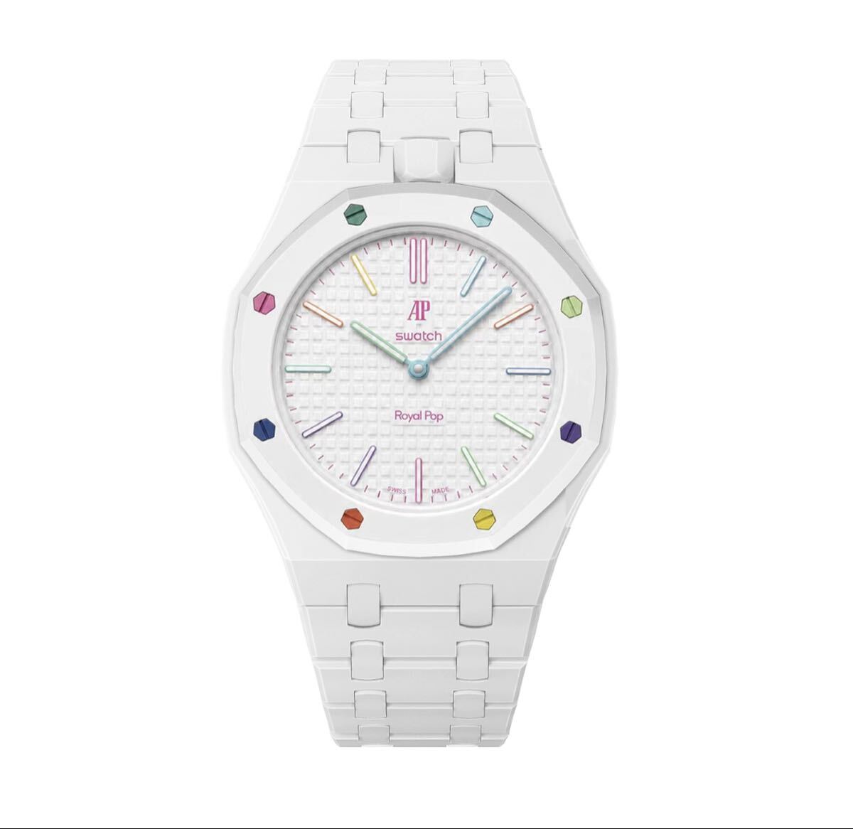 AP×Swatch Royal Pop 対応陶瓷リンクベルト TP7
