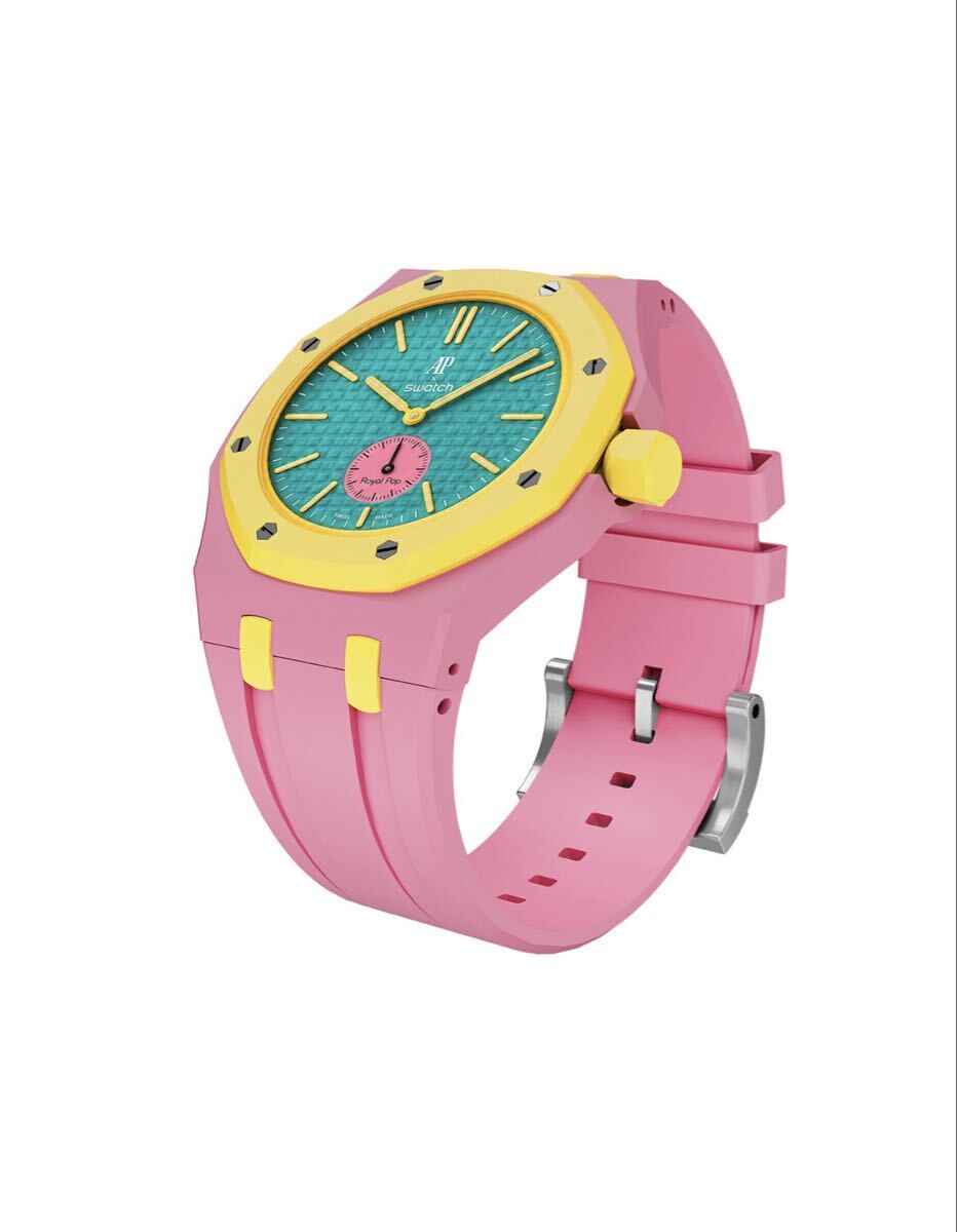 AP×Swatch Royal Pop 対応陶瓷リンクベルト T4