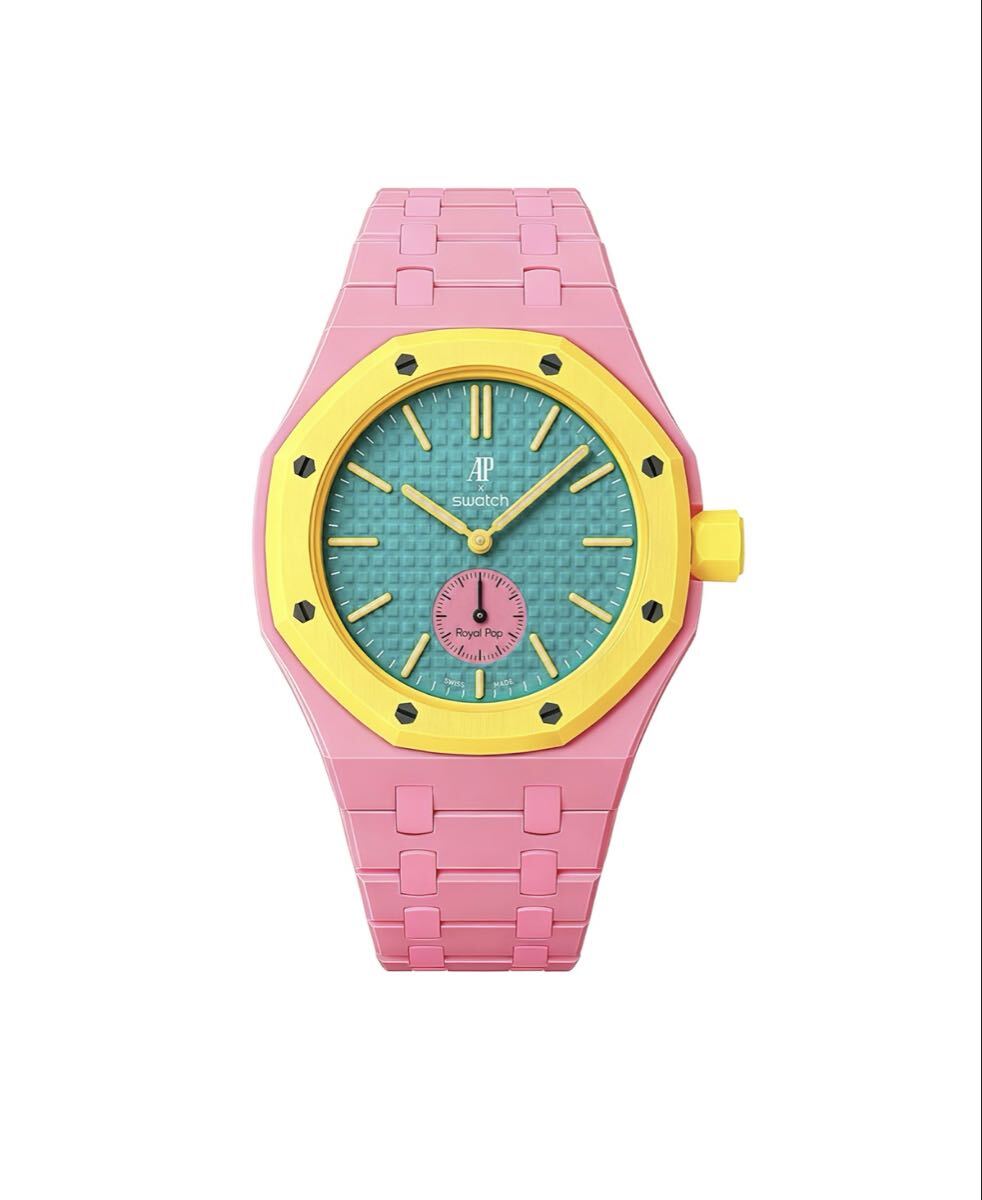 AP×Swatch Royal Pop 対応陶瓷リンクベルト TP3 カスタム