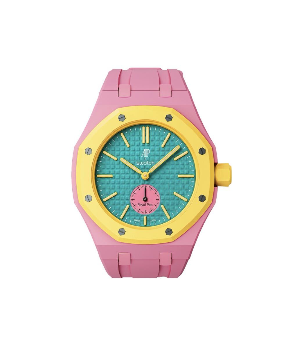 AP×Swatch Royal Pop 対応陶瓷リンクベルト T7