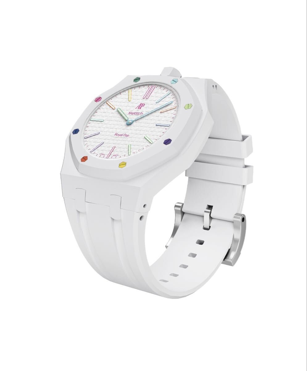 AP×Swatch Royal Pop 対応陶瓷リンクベルト T6