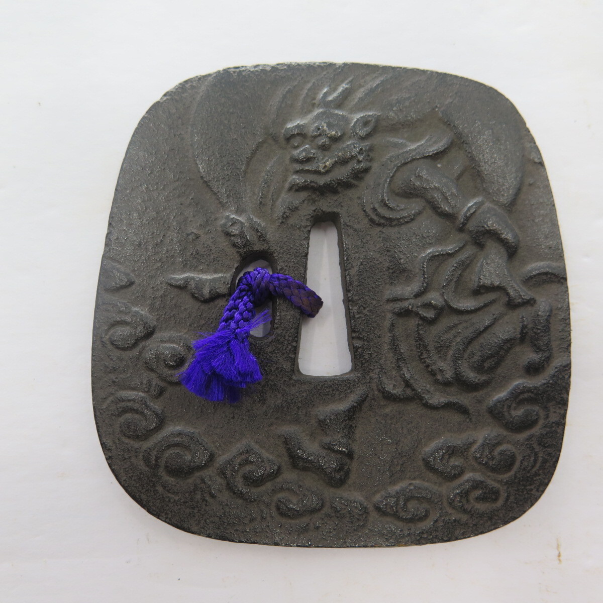 刀装具品・鍔 創立弐拾周年記念　相模原市剣道連盟　昭和四拾八年五月