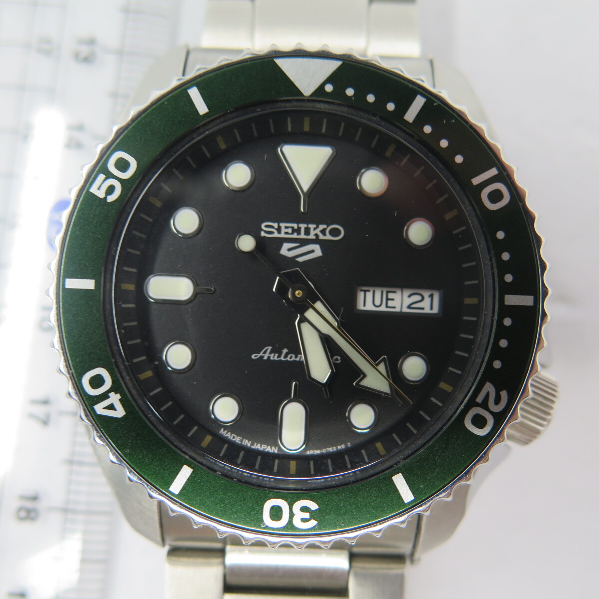 SEIKO/セイコー　5スポーツ　4R36-07G0　自動巻き　腕時計