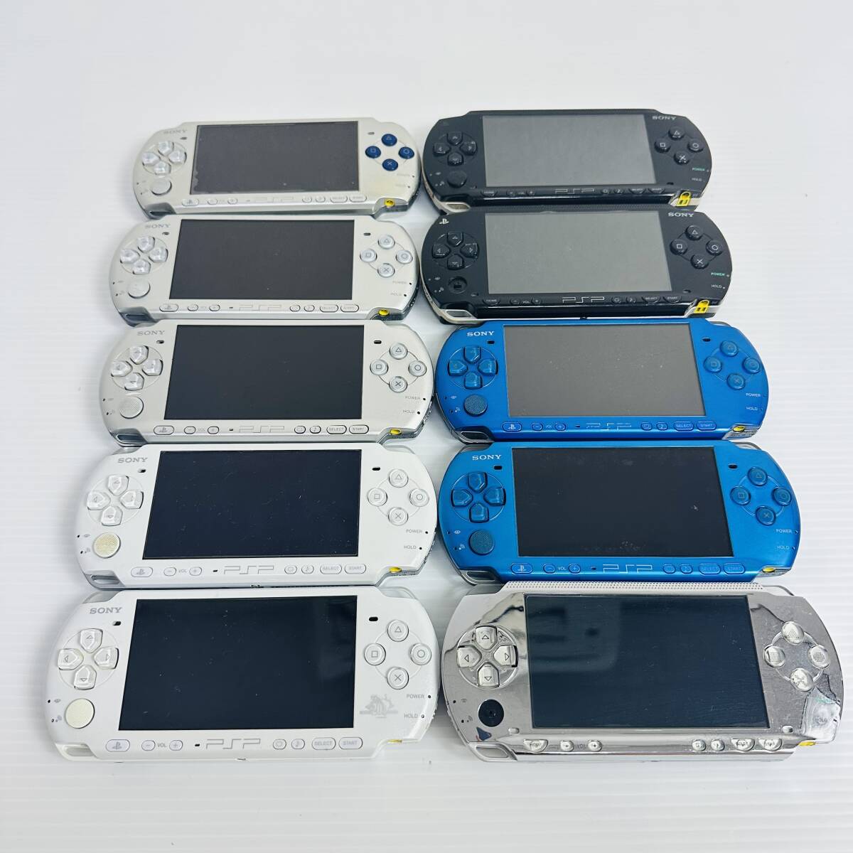 【動作未確認】　PSP　プレイステーション・ポータブル　1000×3　3000×7　まとめ売り　ジャンク品　YF0132