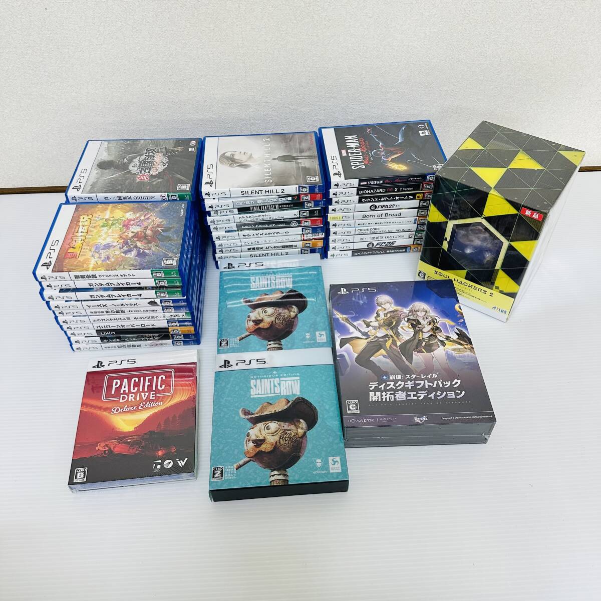 【動作未確認】playstation5　ソフト　PS5　プレステーション5　Soft　100サイズまとめ売り　ジャンク品　YF0172
