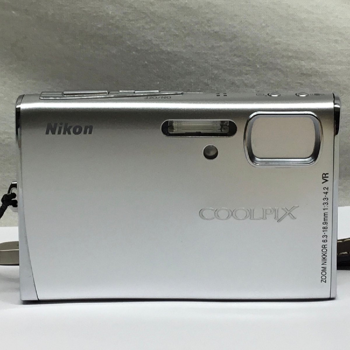 【動作未確認】NIKON　ニコン　COOLPIX　S50　デジカルカメラ　デジカメ　本体のみ　シルバー　